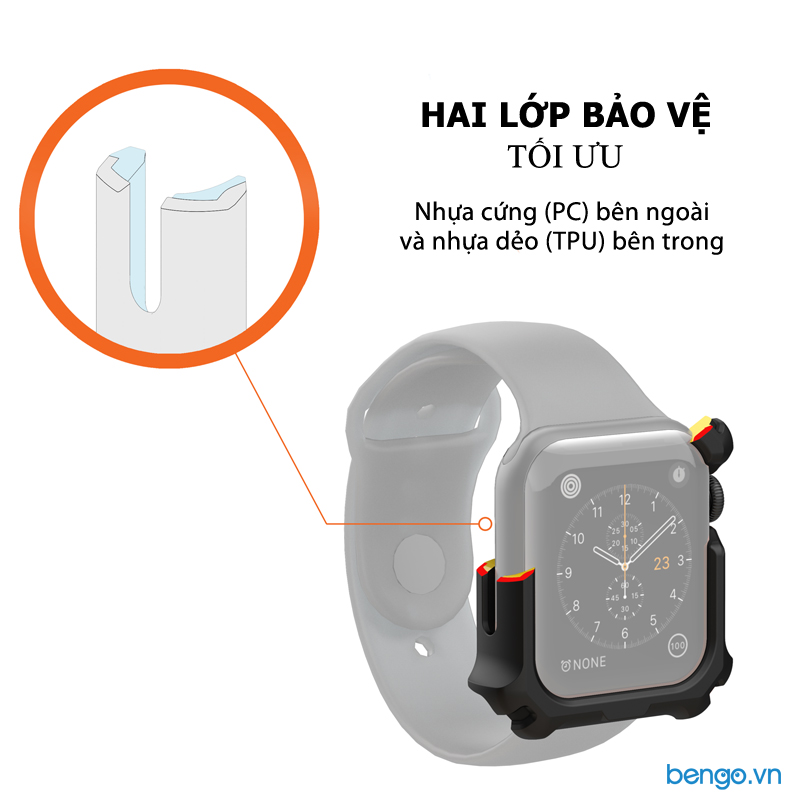 Ốp Apple Watch Series 4/5 UAG WATCH CASE 44mm