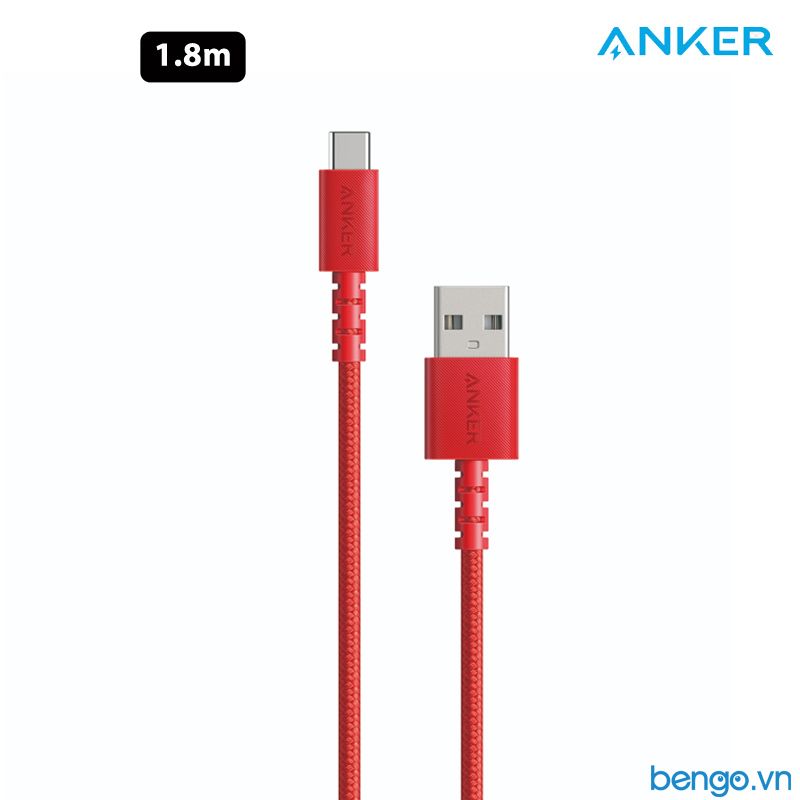 Cáp điện thoại Anker PowerLine Select+ USB-C to USB  dài  - A8023 |  