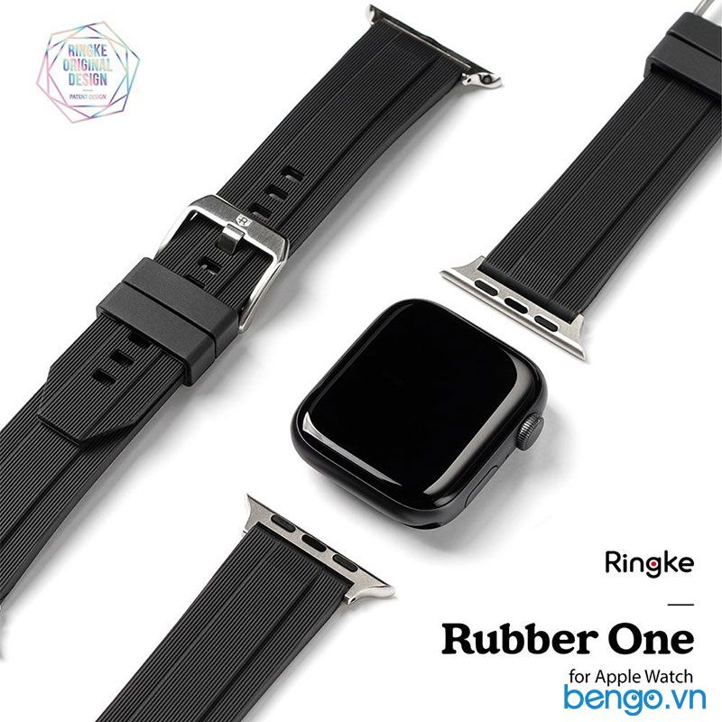 Dây đeo Apple Watch 45mm / 44mm / 42mm RINGKE Rubber One | Bengo.vn