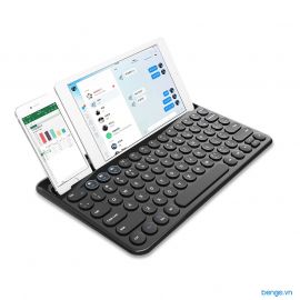 Bàn phím không dây Bluetooth cho điện thoại, máy tính bảng, PC, Laptop, MacBook B.O.W - HB206