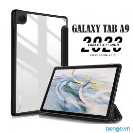 Bao da Samsung Galaxy Tab A9 2023 8.7" SM-X110/SM-X115 mặt lưng trong suốt