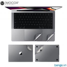 Bộ dán Full MOCOLL 5 in 1 cho Macbook Pro 14" 2021