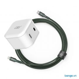 Bộ sạc nhanh 18w và cáp USB-C to Lightning 1.5m Innostyle