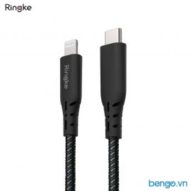 Cáp sạc nhanh RINGKE USB-C to Lightning chuẩn MFi dài 1.2m