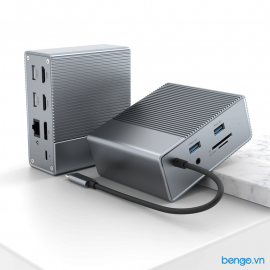 Cổng chuyển HyperDrive Gen2 12 in 1 USB-C Hub cho Macbook, iPad Pro 2018/2020, PC & Devices - G212