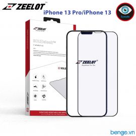 Dán cường lực iPhone 16e/14/13/13 Pro ZEELOT SOLIDsleek chống ánh sáng xanh