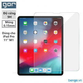 Dán cường lực iPad Pro 11" M1 2021 GOR 0.15mm