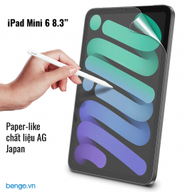 Dán màn hình iPad Mini 7/Mini 6 Paper-like chống vân tay AG