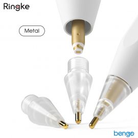 Combo 3 Đầu bút thay thế Ringke Metal Tip dành cho Apple Pencil