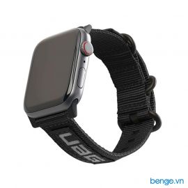 Dây đeo Apple Watch 41/40/38mm UAG NATO Eco Series - Black