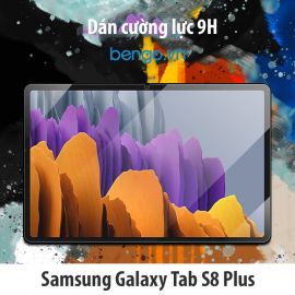 Dán cường lực Samsung Tab S8 Plus/Tab S7 Plus/S7 FE 2.5D 9H