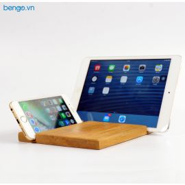 Đế dựng điện thoại, tablet bằng gỗ