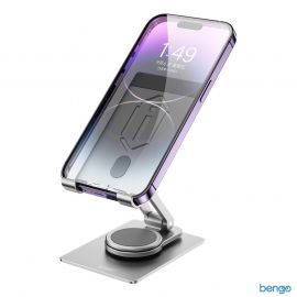 GIÁ ĐỠ ĐIỆN THOẠI/IPAD/TABLET WIWU XOAY 360 HỢP KIM NHÔM - ZM107 (XÁM)