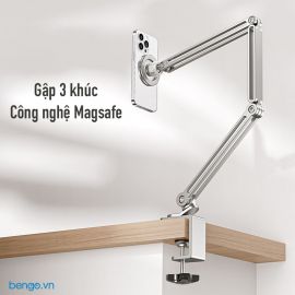 Giá đỡ iPad/Tablet/điện thoại kẹp bàn 3 khúc công nghệ Magsafe Zaki - Z67