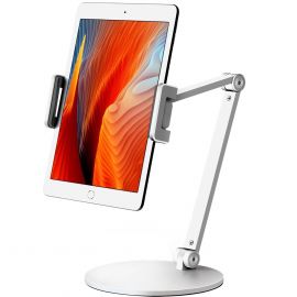 Kẹp iPad/Điện Thoại/Tablet để bàn hợp Kim Nhôm xoay 360 độ Tiện Lợi UP - AP-7L