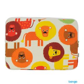 Túi bảo vệ laptop siêu mỏng hoạ tiết sư tử Coloré