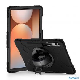 Ốp Lưng Chống Sốc Samsung Galaxy Tab S10 Plus 2 lớp siêu bền có dây đeo