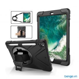 Ốp lưng iPad 10.2" (Gen 7th/8th/9th) Zaki JGX chống sốc có dây đeo và chân dựng