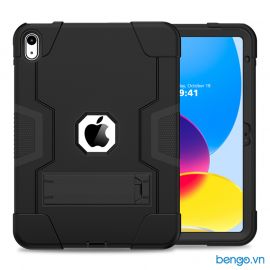 Ốp lưng iPad A16 11" 11th/ iPad 10.9" 2022 (Gen 10th) Zaki Defender Armor Shell có chân dựng