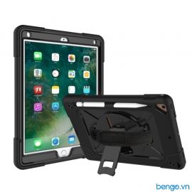 Ốp lưng iPad 9.7" chống sốc dựng máy có dây đeo vai và tay