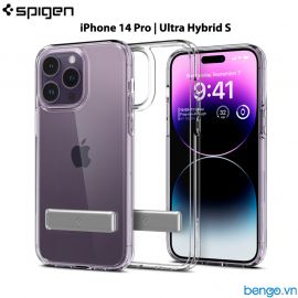 Ốp lưng iPhone 14 Pro SPIGEN Ultra Hybrid S Crystal Clear