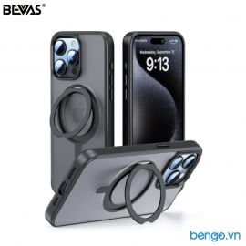Ốp lưng iPhone 16 pro Max Bevas BStand 360° Rotated Stand MagSafe