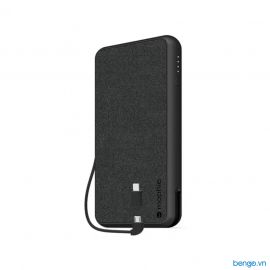 Pin sạc dự phòng 10000mAh Mophie Powerstation Plus XL Fabric Wireless Input - 401101678