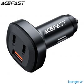 Sạc xe hơi ACEFAST 66W 3 cổng 2xUSB-C + USB-A - B3