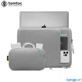 Túi Chống Sốc MacBook Air/Pro 13" TOMTOC (USA) 360° Protective kèm túi phụ kiện - A13-C12