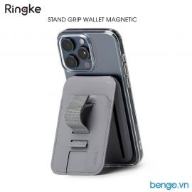 Ví kiêm giá đỡ Ringke Stand Grip Wallet Magnetic