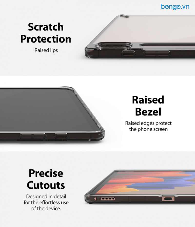 Ốp lưng Samsung Galaxy Tab S7 PLUS Ringke Fusion