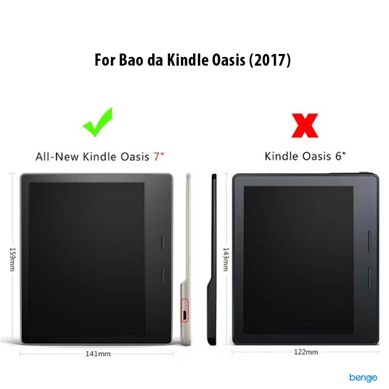 Bao da máy đọc sách Kindle Oasis (2017) họa tiết hoa văn