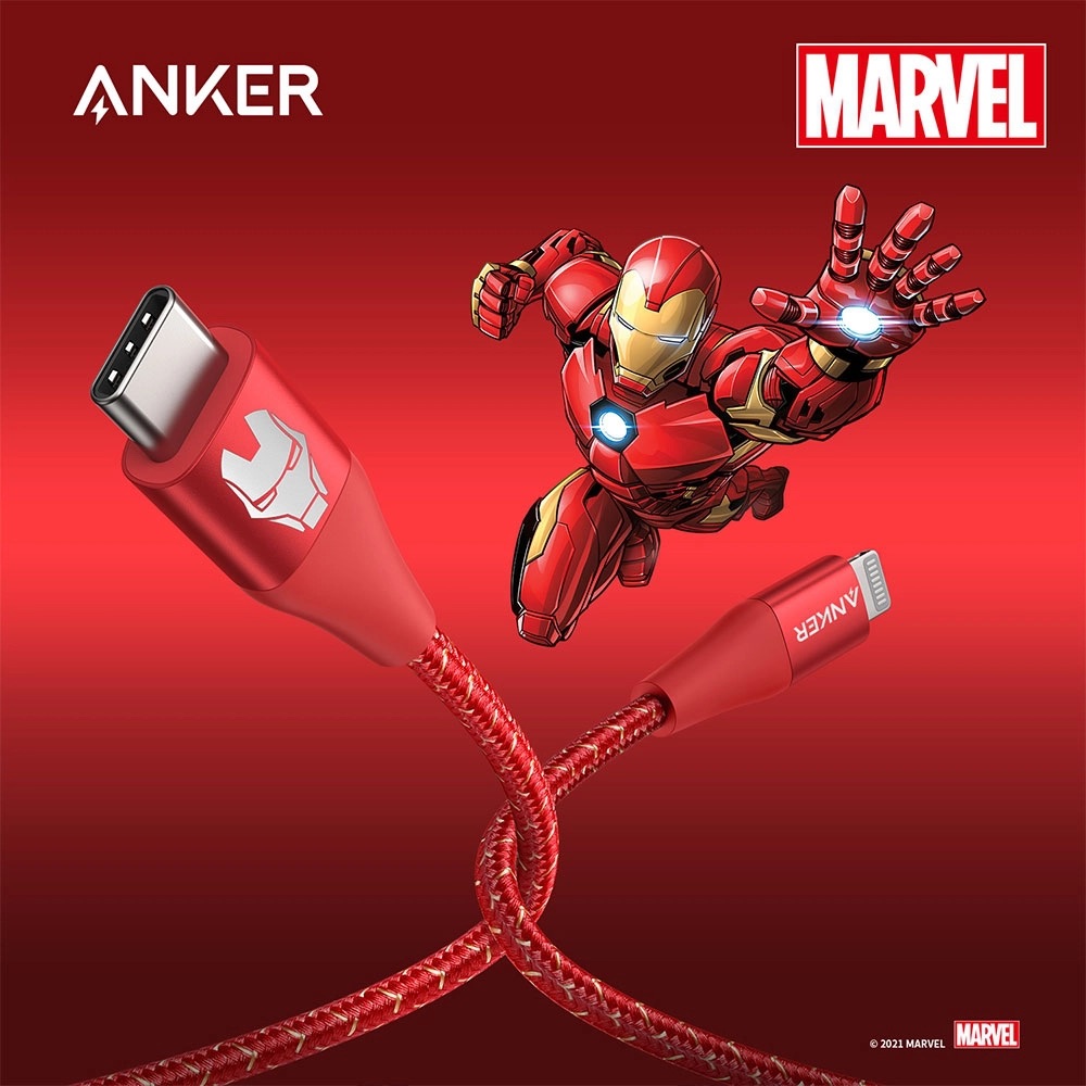 Cáp điện thoại Anker Marvel A9548