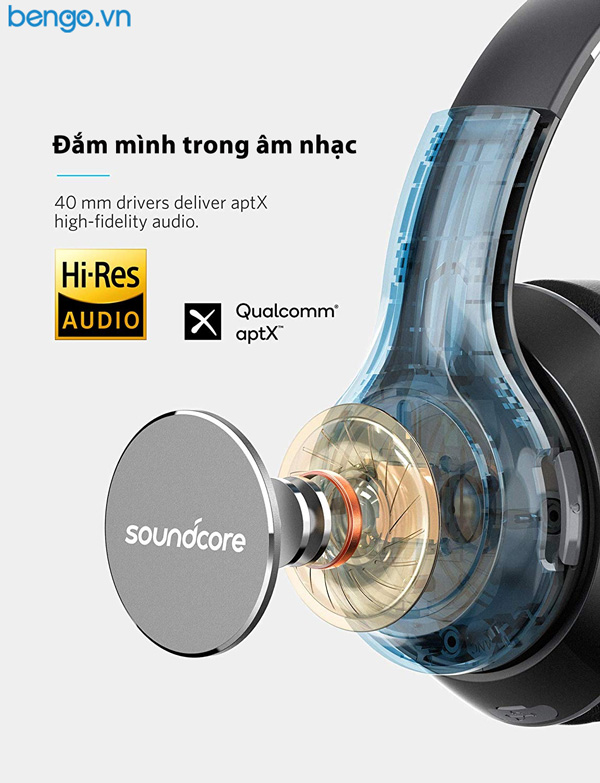 Tai nghe Bluetooth Anker Soundcore Vortex - A3031