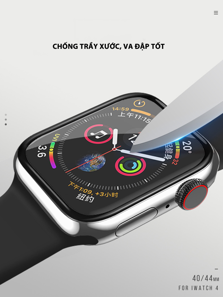 Dán cường lực màn hình Apple Watch HOCO