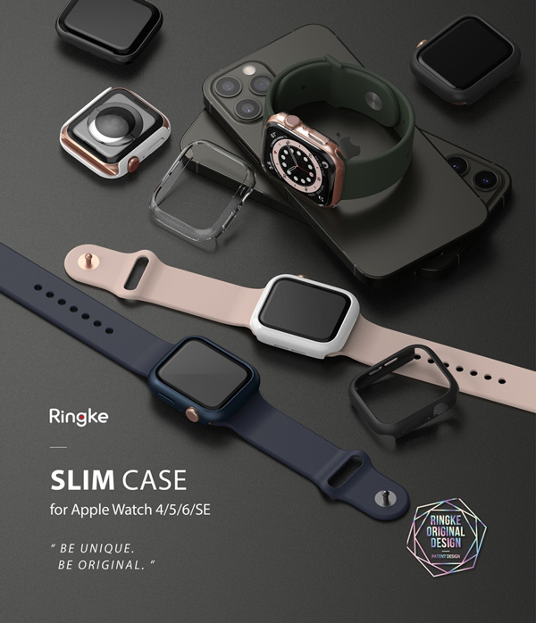 Bộ 2 ốp Apple Watch 6/SE/5/4 44mm RINGKE Slim