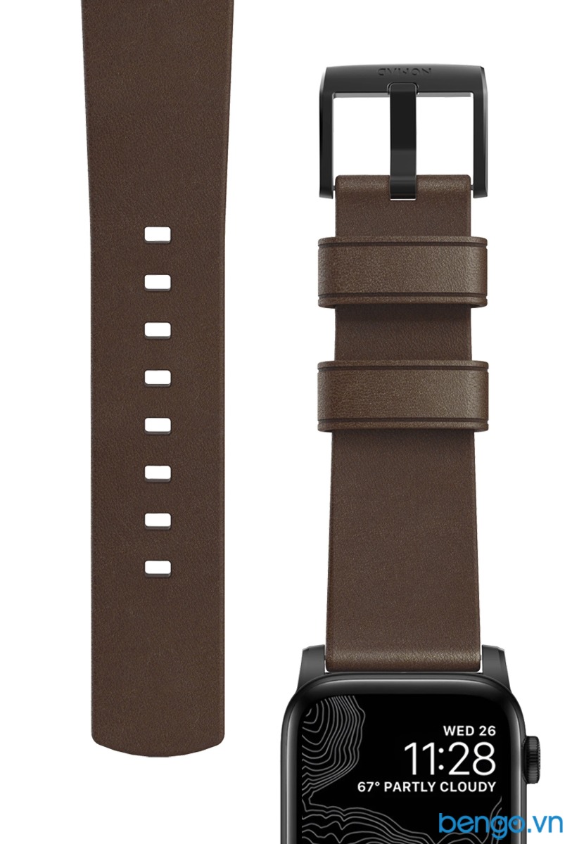 Dây Apple Watch NOMAD Modern Strap Leather 44mm/42mm