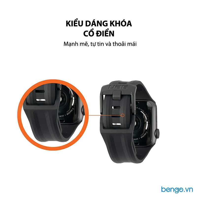 Dây đeo Apple Watch 42mm & 44mm UAG Scout Silicone