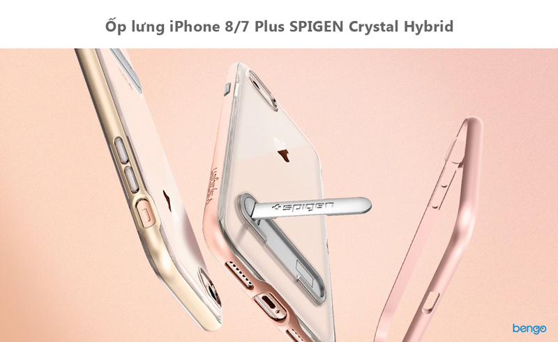 Ốp lưng iPhone 8/7 Plus SPIGEN Crystal Hybrid
