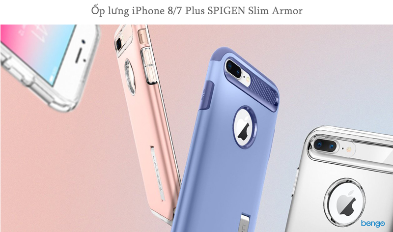 Ốp lưng iPhone 8/7 Plus SPIGEN Slim Armor