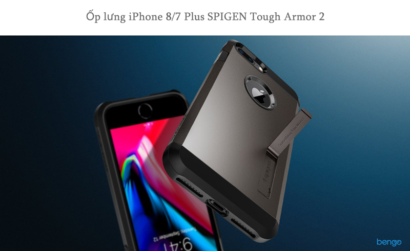 Ốp lưng iPhone 8/7 Plus SPIGEN Tough Armor 2