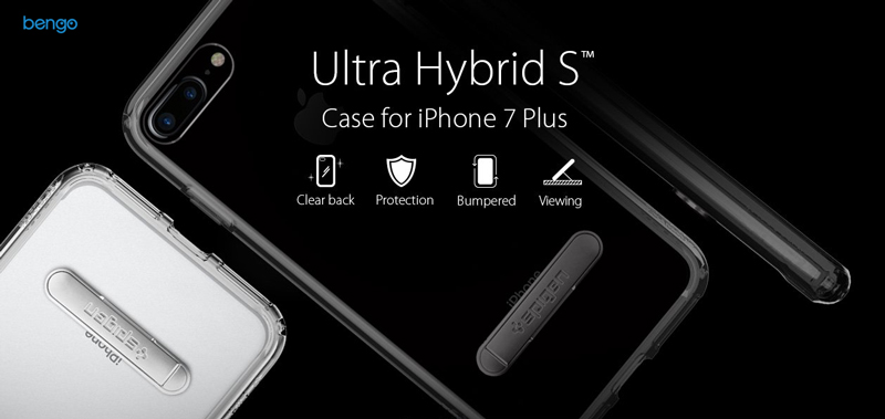 Ốp lưng iPhone 8/7 Plus SPIGEN Ultra Hybrid S