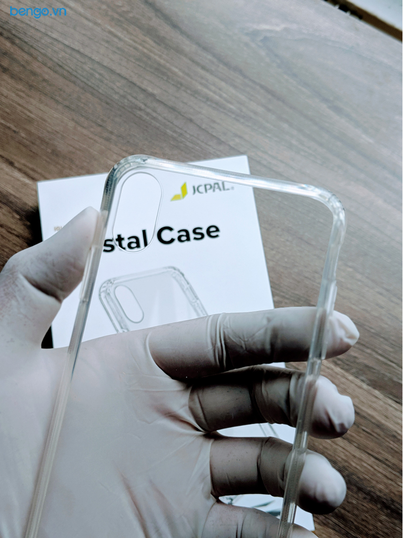 Ốp lưng iPhone Xs Max/Xr/Xs/X JCPAL Crystal Glass
