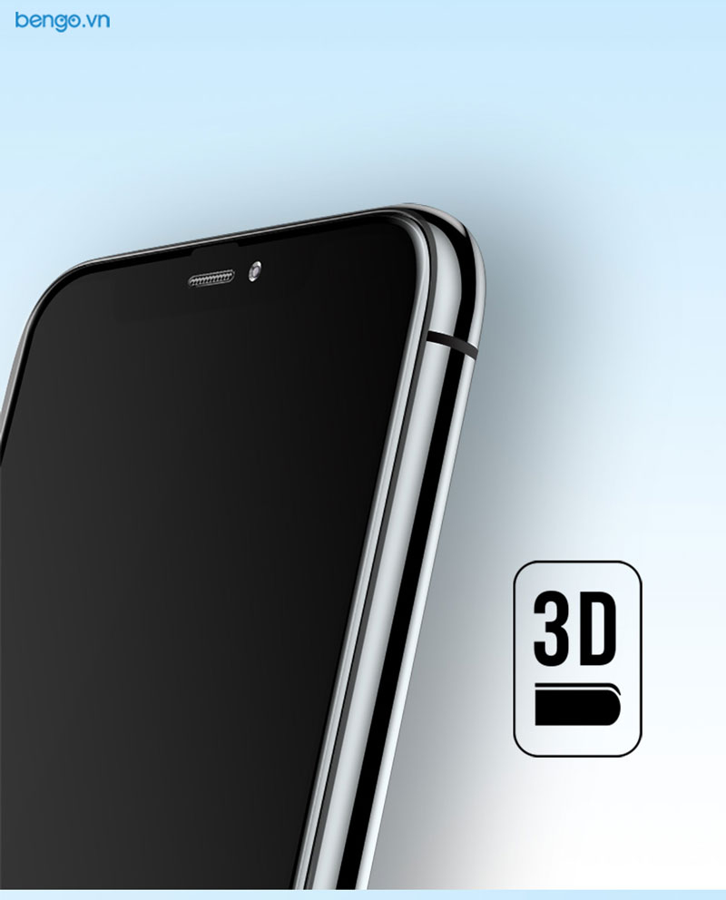 Kính cường lực iPhone 8 Plus/7 Plus Full 3D MIPOW KING BULL chống nhìn trộm