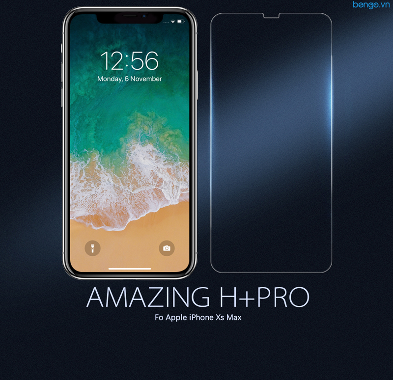 Kính cường lực iPhone Xs Max Nillkin Amazing H+ Pro