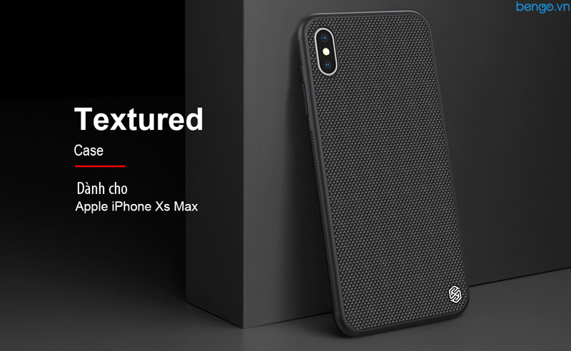 Ốp lưng iPhone XS Max Nillkin Textured