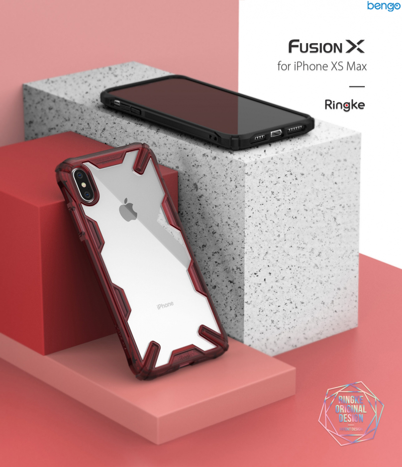 Ốp lưng iPhone Xs Max RINGKE Fusion X