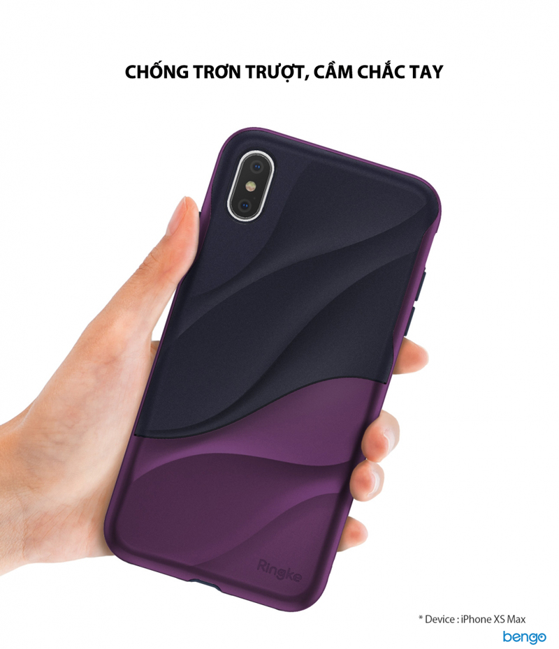 Ốp lưng iPhone Xs Max Ringke Wave