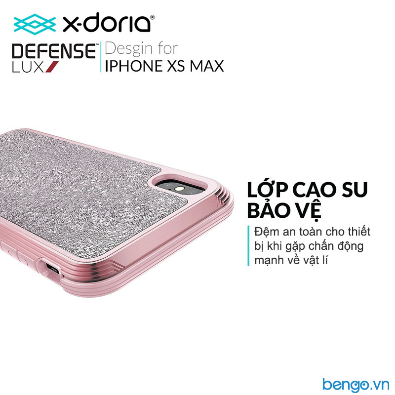 Ốp lưng iPhone Xs Max X-Doria Defense Lux