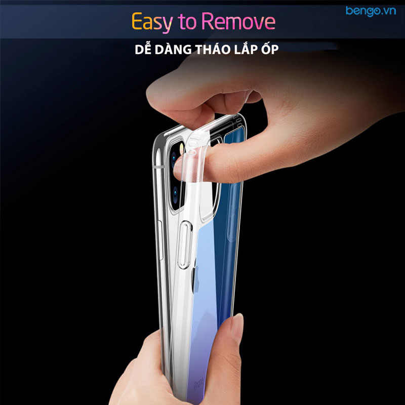Ốp lưng iPhone 11 Pro Max ESR Mimic Tempered Glass